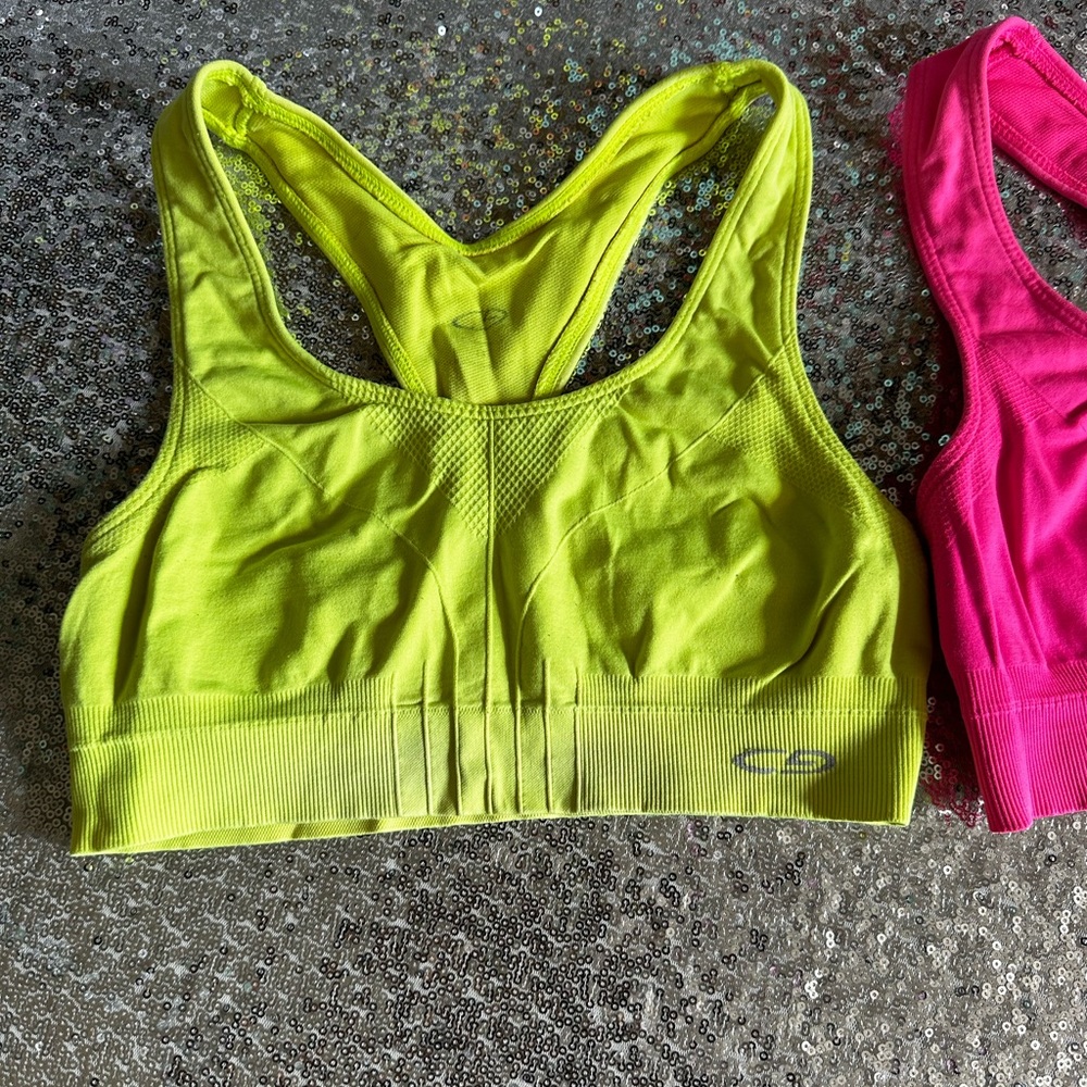 Bundle of 2 CHAMPIONS Non-Padded Racerback Sports Bra For Women Size Small - Picture 4 of 16